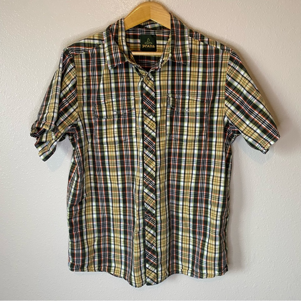 Prana Button Down Short Sleeve